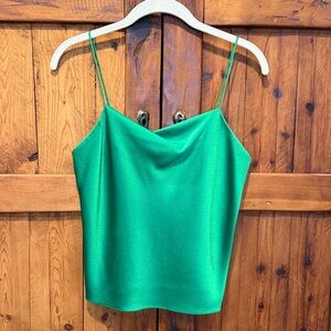 Alice & Olivia Harmon Drapey Slip Tank